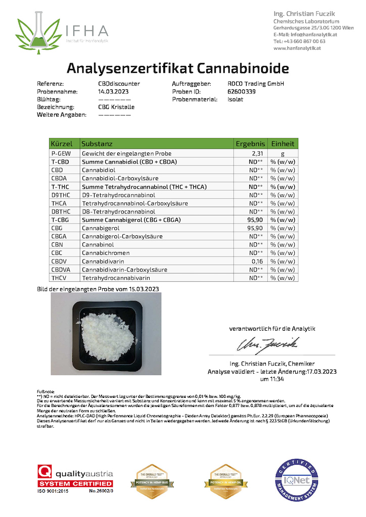 CBG Kristalle 2