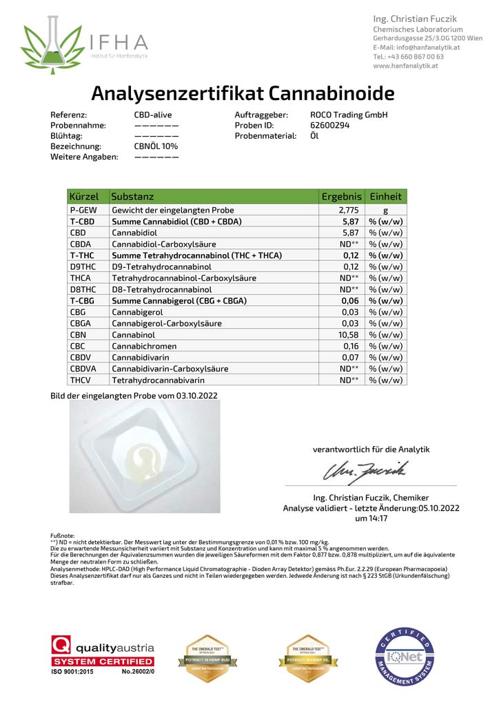 CBN Öl 10 % 2